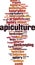 Apiculture word cloud