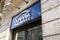 Apivia mutuelle logo sign and text on french office store building mutual agency