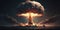 Apocalyptic Scene: Devastating Nuclear Explosion and its Effects on the Environment