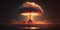 Apocalyptic Scene: Devastating Nuclear Explosion and its Effects on the Environment