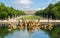 Apollo fountain in Versailles park, France