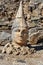 Apollo statue at East Terrace on top of Nemrut Mountain.Turkey