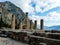 Apollo Temple in oracle Delphi, Greece