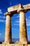 Apollon temple in corinth