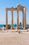 Apollon temple in Side, turkish Riviera