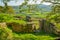 APOLLONIA, ALBANIA: View of the Ancient City of Apollonia and the ancient ruins and stones.