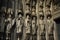 Apostle statues on the portal of Cologne Cathedral