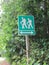 Appalachian Hikers Crossing Sign