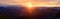 Appalachian Sunset Panoramic Mountain View