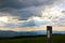 Appalachian Trail Marker Blue Ridge Mountains