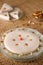 Appam Vattayappam steamed Rice cake , Kerala South Indian breakfast food