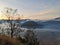 The appearance of the Peak of mount Bromo in the morning