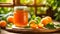Appetizing apricot jam gourmet confiture healthy juicy fresh rustic food marmalade sweet