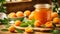 Appetizing apricot jam gourmet tasty healthy juicy fresh rustic food marmalade sweet