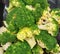 Appetizing colorful broccoli salad