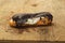 Appetizing eclair on the board 3