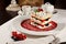 Appetizing french millefeuille dessert