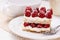 Appetizing french millefeuilles dessert