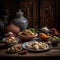 Appetizing Manti dish - Turkish food photography