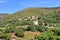 Appietto, Corse, Corsica, France - aerial view over a small village