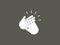 Applause, clap hands, ovation icon. Vector illustration, flat design