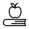 Apple book icon