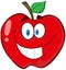 Apple Cartoon Mascot Character