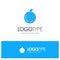 Apple, China, Chinese Blue Logo vector