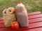 Apple cider and donuts