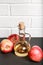 Apple cider vinegar, fruit salad dressing, homemade fermented product