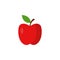 Apple colored illustration. Element of colored food icon for mobile concept and web apps. Detailed Apple icon can be used for web