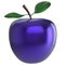 Apple experiment poison blue food research nutrition fruit