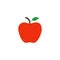 Apple Flat Icon Vector, Symbol or Logo.