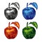 Apple fruit set hand drawn illustration sketch