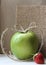 Apple gift from the heart