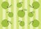 Apple green  Wrapping paper and Wale Design pattern background