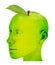 The apple head