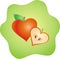 Apple heart