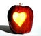 Apple with Heart Carved In