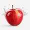 apple image with water droplets