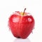 apple image with water droplets