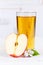 Apple juice fruit glass portrait format