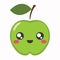 Apple Kawaii Cartoon Cute Icon