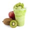 Apple and kiwi smoothie