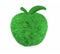 Apple made with green grass