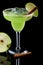 Apple Margarita - Most popular cocktails series