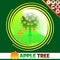 Apple orchard logo design