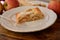 Apple pie strudel cake sweet austrian  food