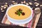 Apple - pumpkin cream soup