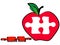 Apple with puzzle piece